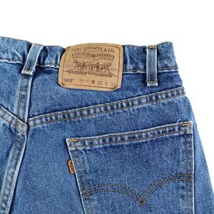 Vintage Levi's 565 Jeans Men's 31x30 Blue USA Made Loose Wide Leg 1997